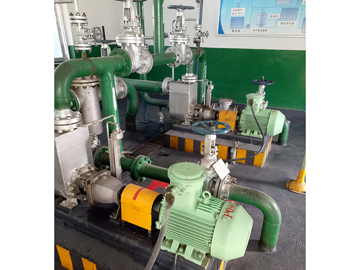 Horizontal self priming pump of Sinopec Tahe company