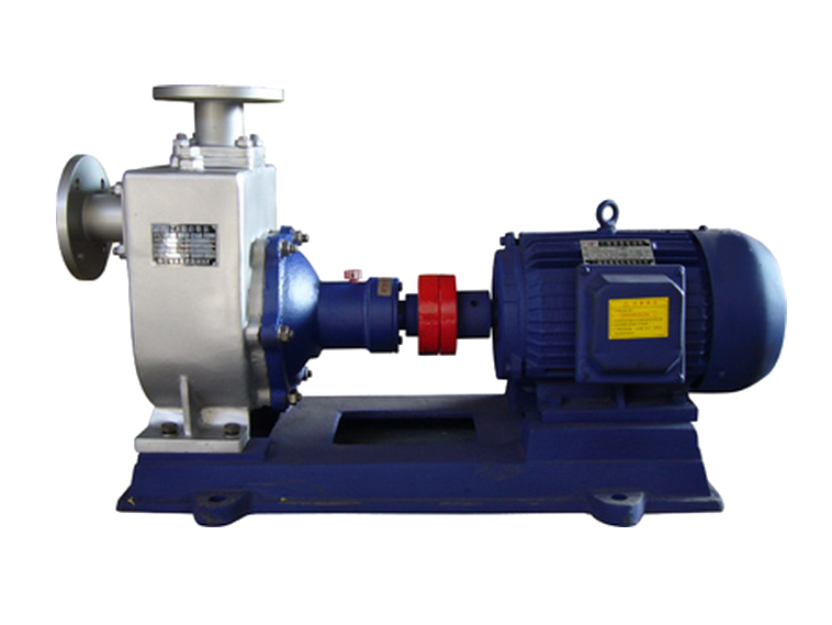 Horizontal self priming pump