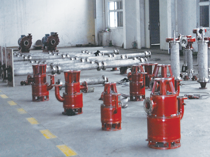 Pump assembly area
