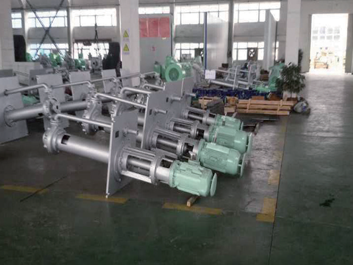 Sinopec Shanghai Jinshan Petrochemical cantilever unsupported submerged pump