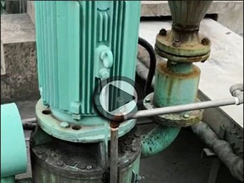 Old self priming pump leaks